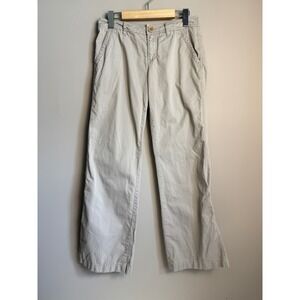 Esprit Khaki Chino Pants Long Straight Leg Vintage Y2K Gorpcore Utility Women 2L